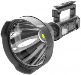 Lanterna Led De Mana Klausstech Putere De 80 W Rezistenta La Apa 10000 Mah Tehnologie Rezistenta La Socuri Lumina Led Design Modern C 
