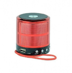 Mini Boxa Portabila Klausstech Handsfree Usb Bluetooth Radio Fm Design Compact Moderna Usor De Folosit Rosu 