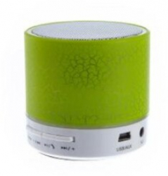 Mini Boxa Portabila Klausstech Wireless Bluetooth Mp3 Si Radio Fm Verde + Selfie Ring Light Negru 