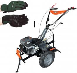 Motocultor T750 Evotools PLUS cu Roti de Transport 7.5 cp + manusi Beldeny 