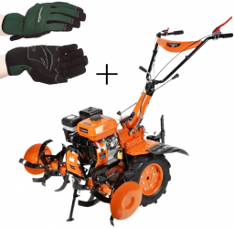 Motocultorul T700 cu roti de transport + manusi Beldeny 