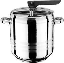 Oala Sub Presiune Capacitate 7l Fund Triplustratificat Calitate 18/10 Forma Rotunda Capac Inox Material Inox Argintiu 