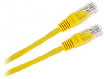 Patchcord UTP CCA Galben 1m 