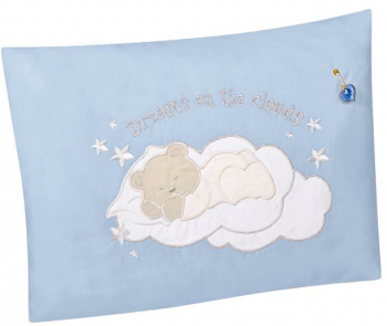 Perna de dormit pentru bebelusi 38x28cm albastru 
