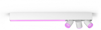 Plafoniera Philips 3 Spoturi Cu Lumina Color/alb Bluetooth Led Integrat Zigbee Light Link Lungime 78.2 Cm 3650 Lm 15000 Ore 5.7 W Ip 