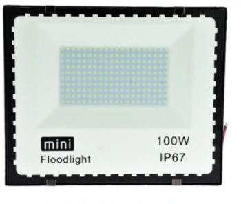 Proiector De Lumina Led Cu Putere De 100 W Lumina Alb Rece Design Slim Dimensiuni Compacte Protectie Ip67 Durata De Viata 50000 Ore C 