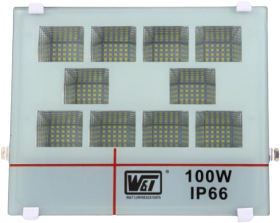 Proiector LED Putere 100W Lumina Rece 200 de LED-uri 9000 lumeni Unghi Luminos 120° Usor Alb 