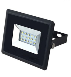 Reflector LED 10W Alb Rece IP65 Negru 