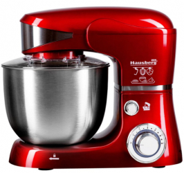 Robot De Bucatarie Multifunctional 1000w 6 Trepte Viteza Capacitate 5.5 L Buton Rotativ Carcasa Abs Bol Si Tel Din Otel Inoxidabil Ros 