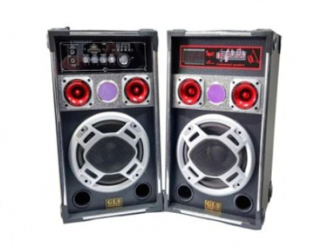 Set Boxe Active Karaoke Gls 004 Speaker Audio 