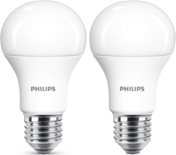 Set Profesional 2 Becuri Led Philips Soclu E27 Putere 12.5 W Flux 1521 Lm Lumina Neutra 4000 K Design Modern Si Ergonomic A+ Culoare A 