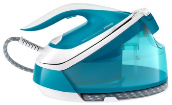 Statie Philips De Calcat Cu Abur Tehnologie Perfectcare Compact Plus Rezervor Detasabil De 1.5 L Blocare De Siguranta Presiune 6.5 Bar 