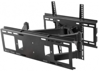 Suport De Televizor Pentru Perete Klausstech Dimensiuni Cuprinse Intre 37-75 Inch Greutate Maxima Suportata 45kg Usor De Montat Negr 