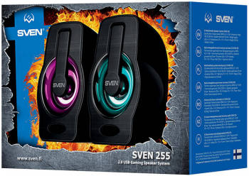 SVEN 255 USB Speakers - Elegant Design Excellent Sound 