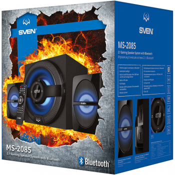 SVEN MS-2085 Speakers 60W Bluetooth Black 