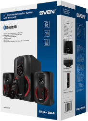 SVEN MS-304 Speakers 40W Bluetooth Black 