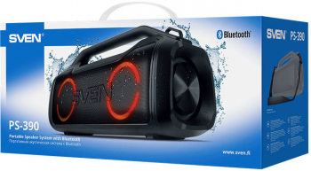 Sven PS-390 Speakers 50W Waterproof Bluetooth Black 