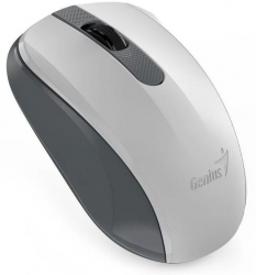 Mouse Genius „NX-8008S” PC sau NB wireless 2.4GHz optic 1200 dpi butoane/scroll 3/1 alb&gri 