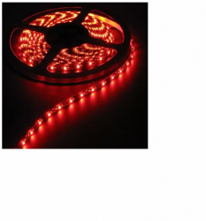 12V IP65 Led Strip 60LED/M SMD5050 Rosu Lungime 3 Metri