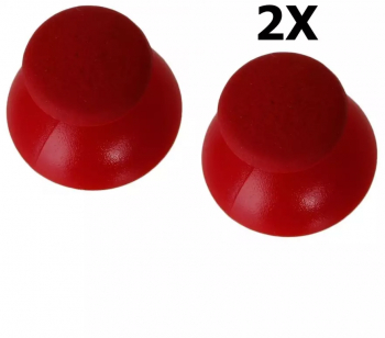 2 x Analog Thumbsticks Cap pentru Controller PS2 PS3 Culoare Rosu 