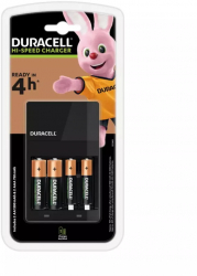 4h Duracell Incarcator + 2x AA 1300mAh + 2x AAA 750mAh 