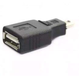 Adaptor convertor USB A Mama la Mini USB B 5 Pin Tata 