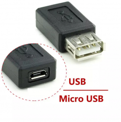 Adaptor USB mama la Micro USB mama 