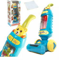 Aspirator vertical de jucarie cu muzica si lumini 46 cm 