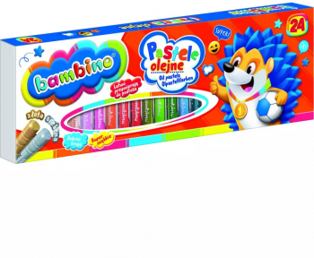 BAMBINO Pasteluri de ulei 24 culori