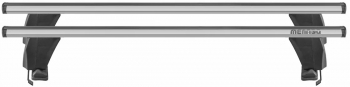 Bare transversale Menabo Delta Silver pentru Daihatsu Charade 5 usi model 2011-2013 