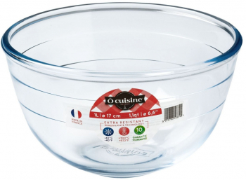 Bol termorezistent 16cm 1L OCUISINE Glass Prepware 