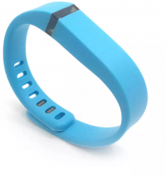Bratara TPU pentru Fitbit Flex Marime S Culoare Albastru deschis 