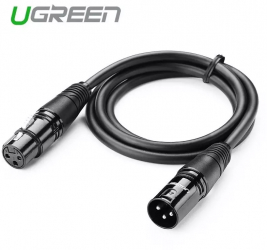 Cablu Cannon XLR Tata la Mama pentru microfon Lungime 10 Metri 