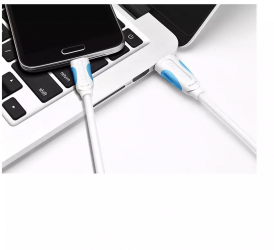 Cablu de date USB 2.0 la USB de tip C 3.1 Lungime 1 Metru Culoare Alb 