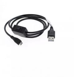 Cablu de incarcare Micro-USB 2.5A cu comutator integrat 1M cabluri componente