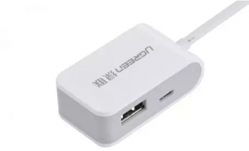 Cablu micro USB OTG 2 porturi specializat pentru telefoane mobile 