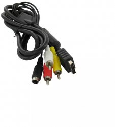 Cablu S-Video AV + RCA composite 1.8M PS2 PS3 