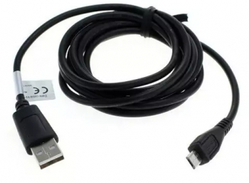 Cablu USB Tata la Micro-USB Tata 1.8m negru cabluri componente