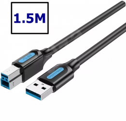 Cablu VENTION USB 3.0 A Tata la B Tata Lungime 1.5 Metri 