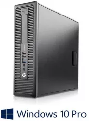 Calculatoare HP EliteDesk 800 G1 SFF i5-4570 Win 10 Pro 
