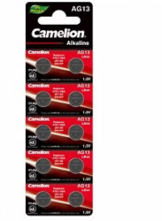 Camelion AG13/LR44/76A/V13GA/A76 1.5v baterie alcalina plata Continutul pachetului 1x Blister 