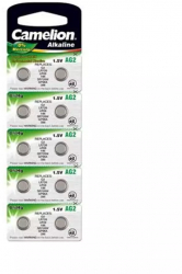 Camelion AG2 L726 SR726 SR59 396 556 29 RW411 G2 1.5V Alkaline Continutul pachetului 1x Blister 