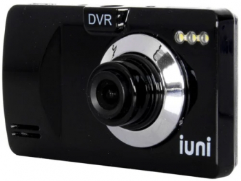 Camera auto DVR iUni Dash P818 HD LCD 2.5 inch Unghi de filmare 120 grade Playback 