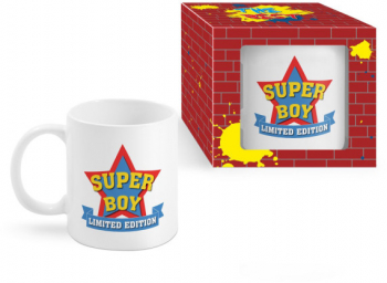 Cana portelan 300 ml Super Boy Bg-Tech 