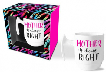 Cana portelan 310ml Mother is always right Bg-Tech 