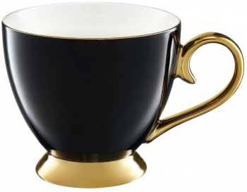 Cana portelan 400ml negru AMBITION Royal 