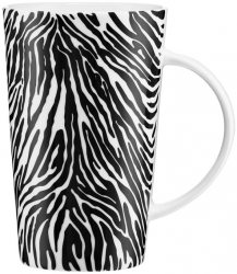 Cana portelan 430ml design zebra AMBITION Animal 