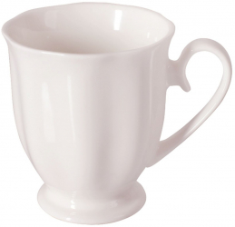 Cana portelan cu talpa 300ml model relief AMBITION Diana 