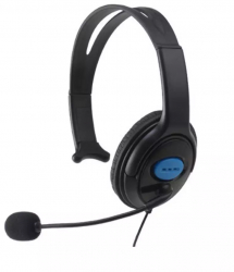 Casca single cu fir si microfon pentru Sony PS4 3 5 mm - Gaming Headset 