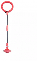 Coarda copii skip ball moderna cu iluminare led Culoare Rosu 
